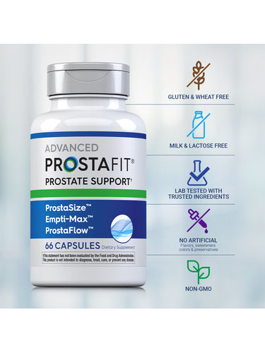 Prostate Support Supplement for Men | 66 Capsules | Saw Palmetto Complex | Laboratory Tested | By ProstaFit