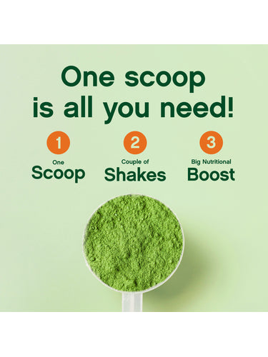 Vita Virdi Organic Greens | 20+ Superfoods & 18 Digestive Enzymes | 0g Sugar | Kiwi Strawberry | USDA Organic, Non-GMO, Vegan | Daily Wellness & Nutrition Supplement